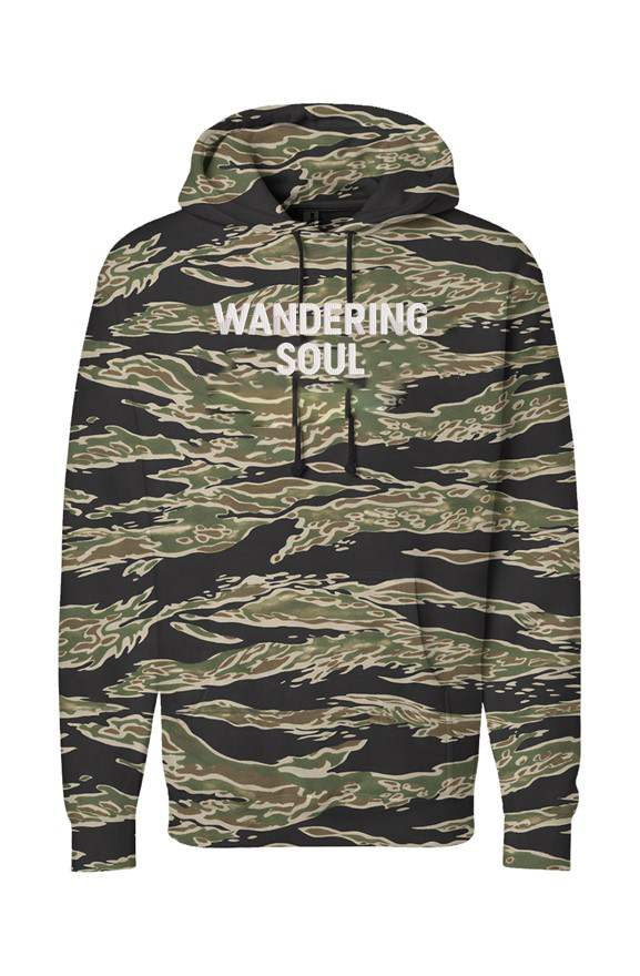 Wandering Soul Tiger Camo Hoodie