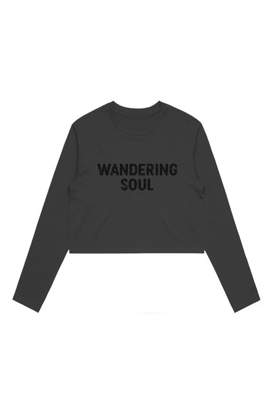 Wandering Soul Women's Crop Long Sleeve