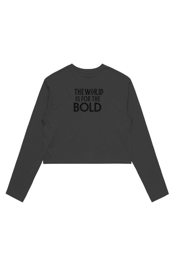 Wandering Soul Women's Crop Long Sleeve