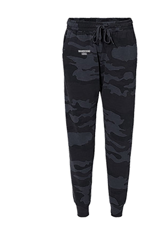 Womens Camo Wash Sweatpants