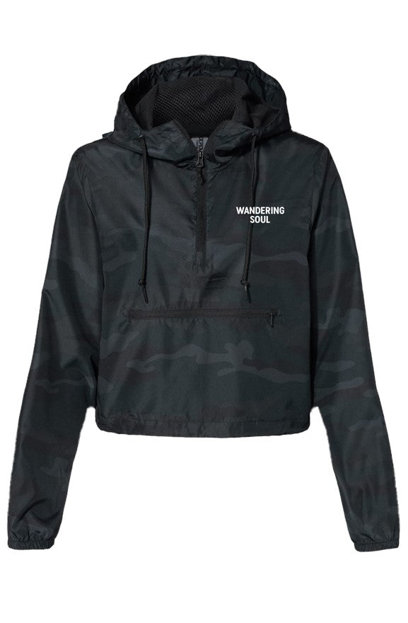 Wandering Soul Crop Windbreaker