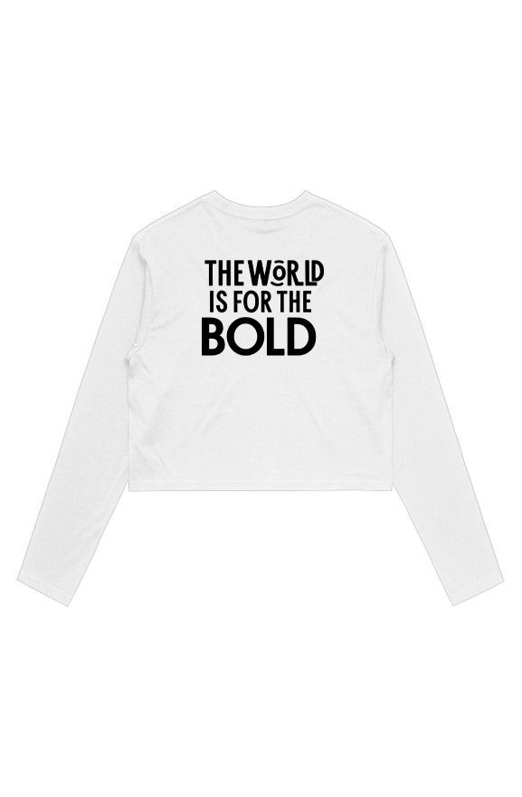 Wandering Soul Women's Crop Long Sleeve